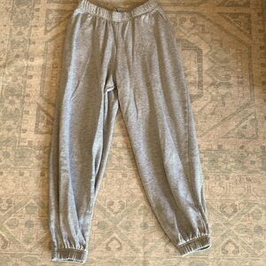 H and M sweatpants in gray!